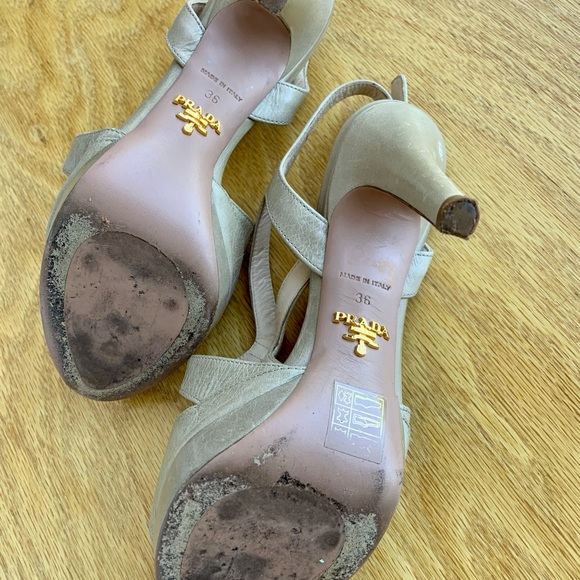 Vintage PRADA Milano Heels EU 36 / US 5.5 - Picture 5 of 6